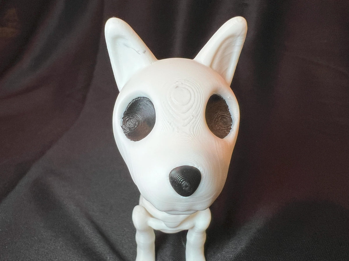 Spooky Dog Skeleton Halloween Decoration - Creepy Cute Canine Figurine