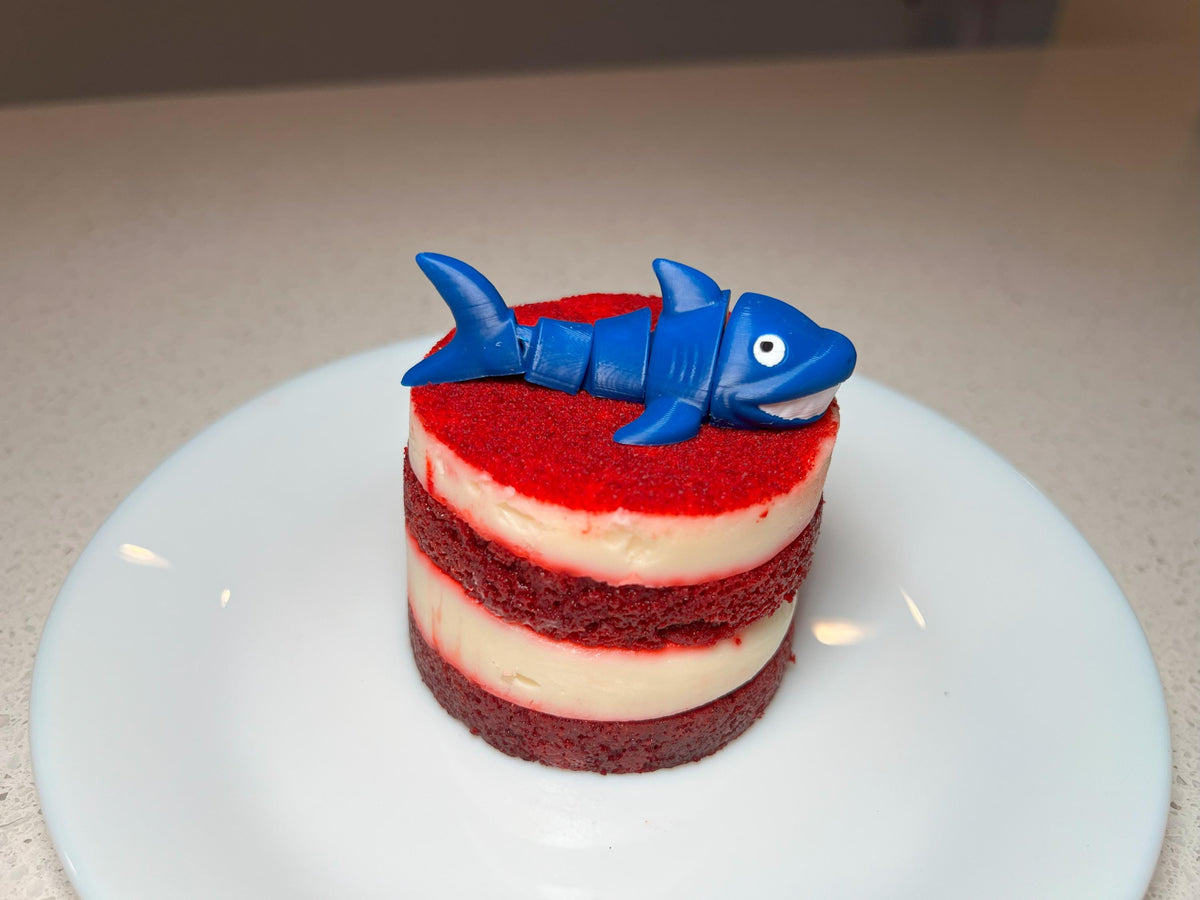 Set of 6 Sea Animal Toy Cupcake Toppers - Personalize Your Colors & Critters!