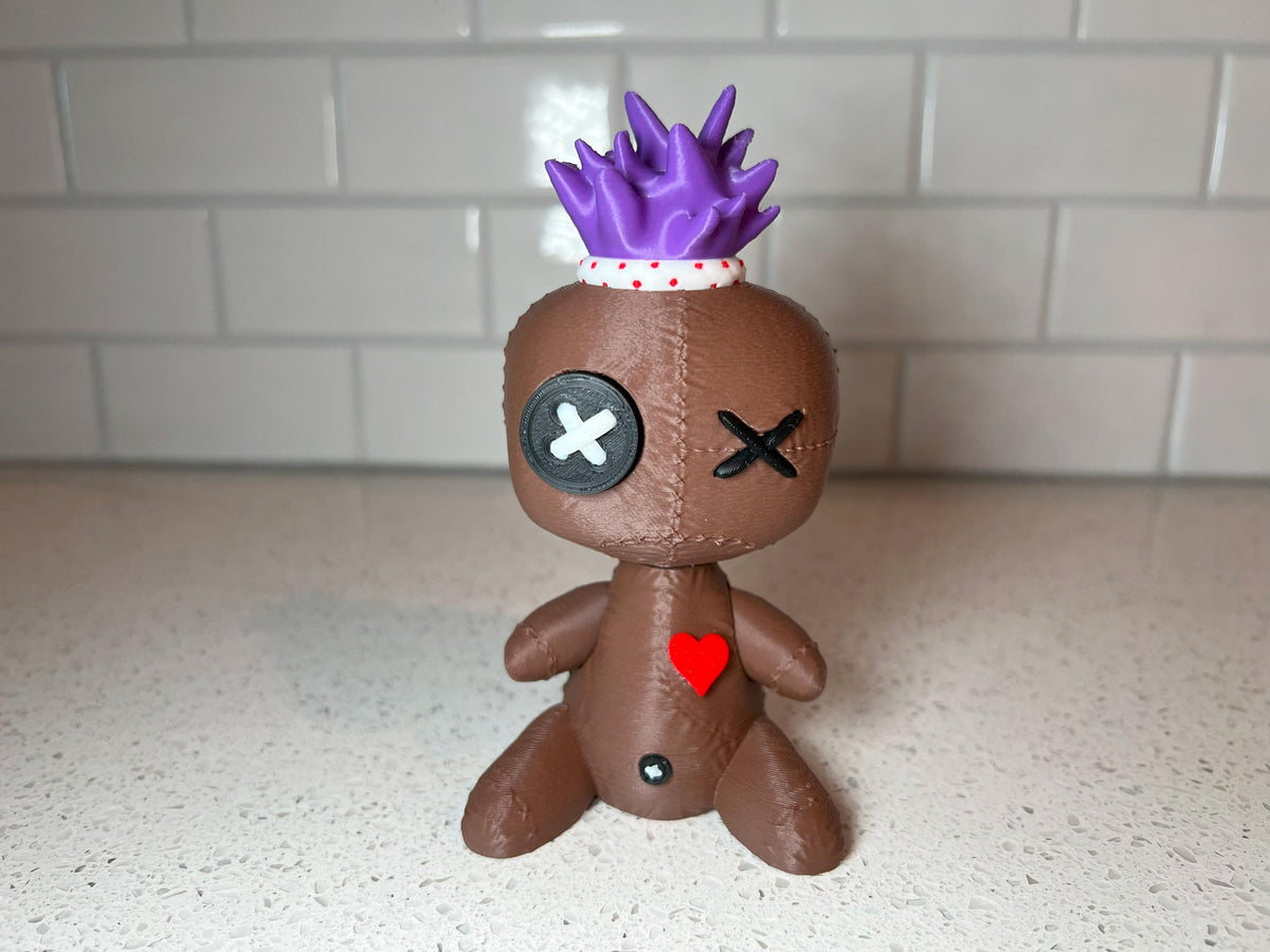 Spooky Voodoo Doll Sculpture – Witchcraft Altar & Gothic Oddities Gift
