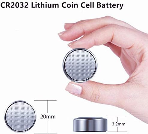 Nightkonic CR2032 3v Lithium Button Cell Coin Battery