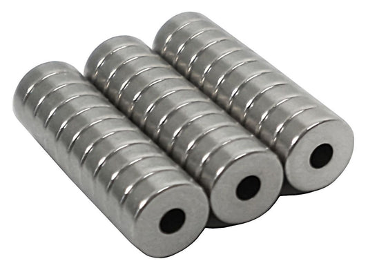 6 x 2 x 2 mm Neodymium Ring Magnet