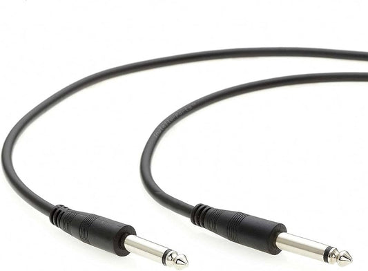 20 inch/50cm 3.5mm mono male to male cable