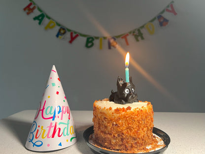 Cairn Terrier Dog Cake Topper: 3D Printed Party Decor