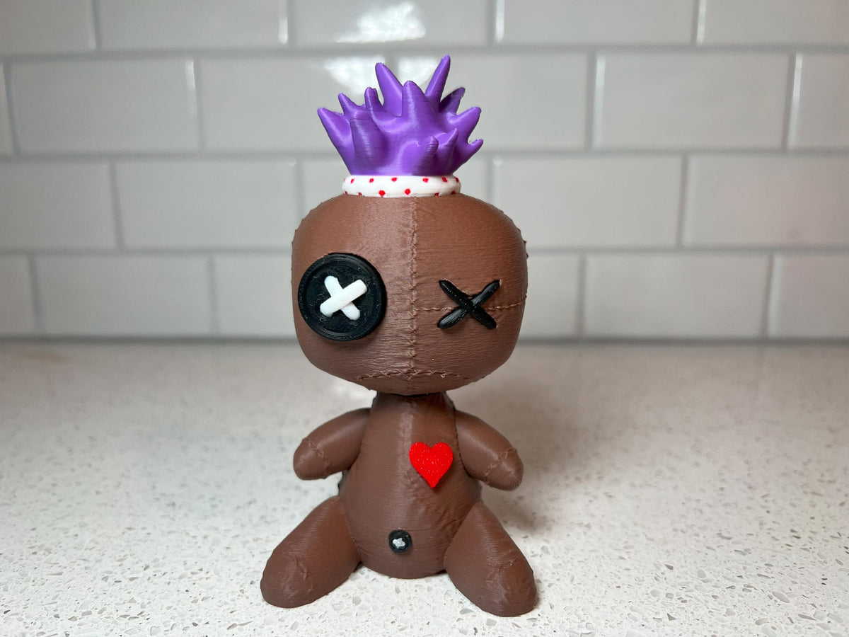 Spooky Voodoo Doll Sculpture – Witchcraft Altar & Gothic Oddities Gift