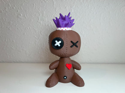 Spooky Voodoo Doll Sculpture – Witchcraft Altar & Gothic Oddities Gift